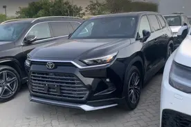 新车｜搭2.4T混动 丰田大汉兰达国内到港 大众途昂/福特探险者同级图片