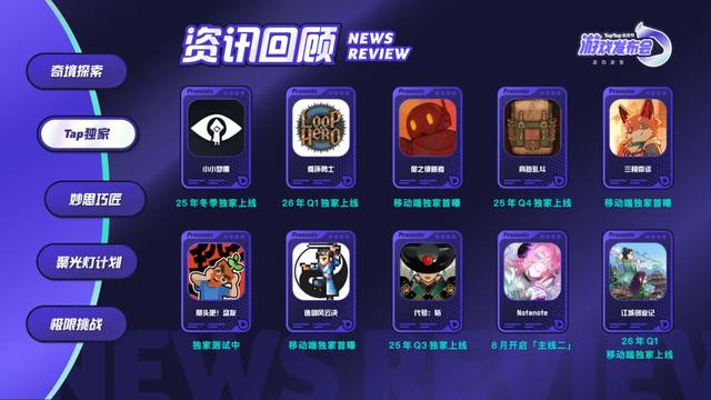 刚刚，TapTap一口气掏出了50款游戏