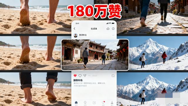 现在出去玩不踩转场 都不好意思发朋友圈 0成本出片背后藏着大讲究