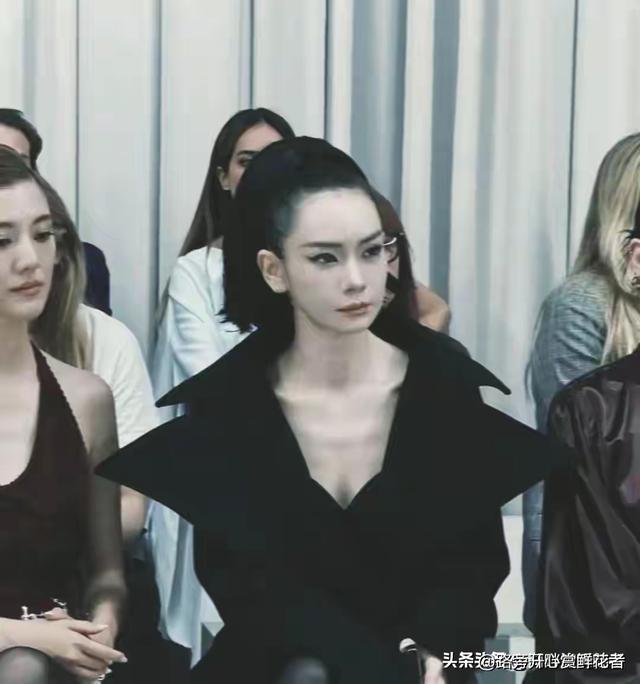 戚薇的头皮看着就疼，她为了美是真能忍