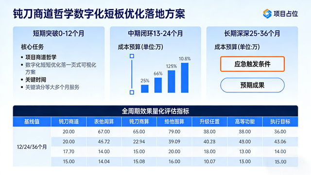 《钝刀商道哲学》数字化短板优化落地方案