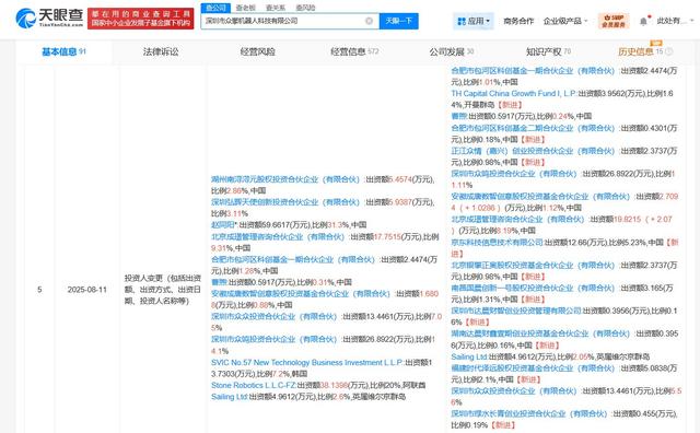 京东等入股众擎机器人