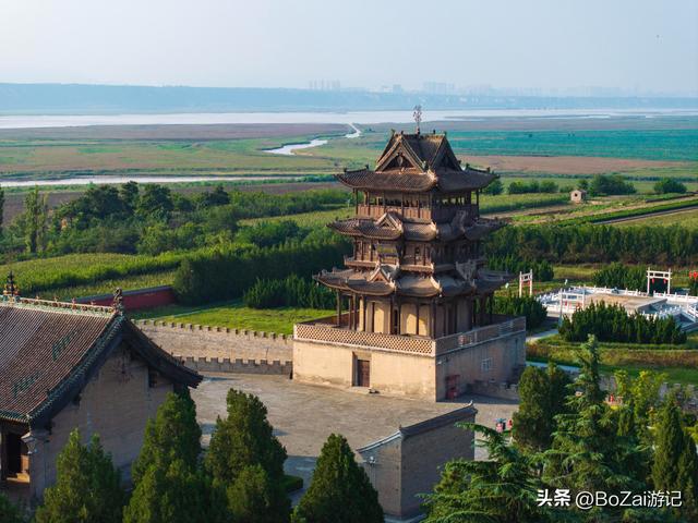 万荣后土庙藏秘，秋风楼嵌千年碑，汉武帝辞赋留痕
