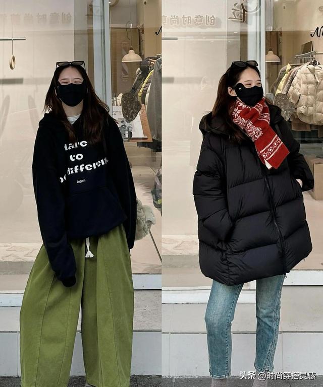 28套很火穿搭，上衣搭配高腰阔腿裤，出街时髦酷飒，优化身材显瘦