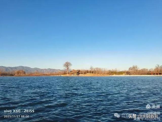 初冬北京玉河湿地公园游记|申艳娟