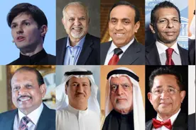 阿联酋十大富豪居然有六个来自印度！八一八阿联酋最有钱的印度人图片