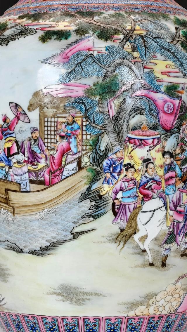 乾隆珐琅彩三国史诗！六大战役暗藏帝王局，天价珍品震撼藏界