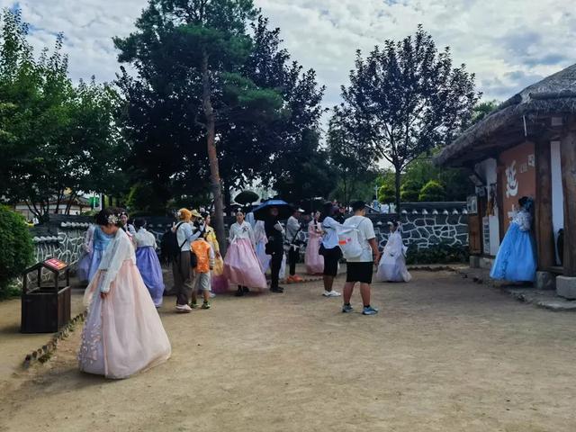 延吉市的中国朝鲜族民俗园