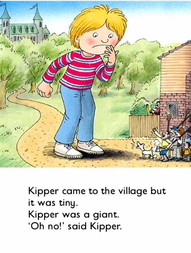 Kipper和巨人-英语绘本阅读和翻译详解