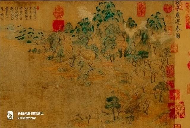 “中国头号捐	”张伯驹一现身	，南博名画《江南春》就别提了