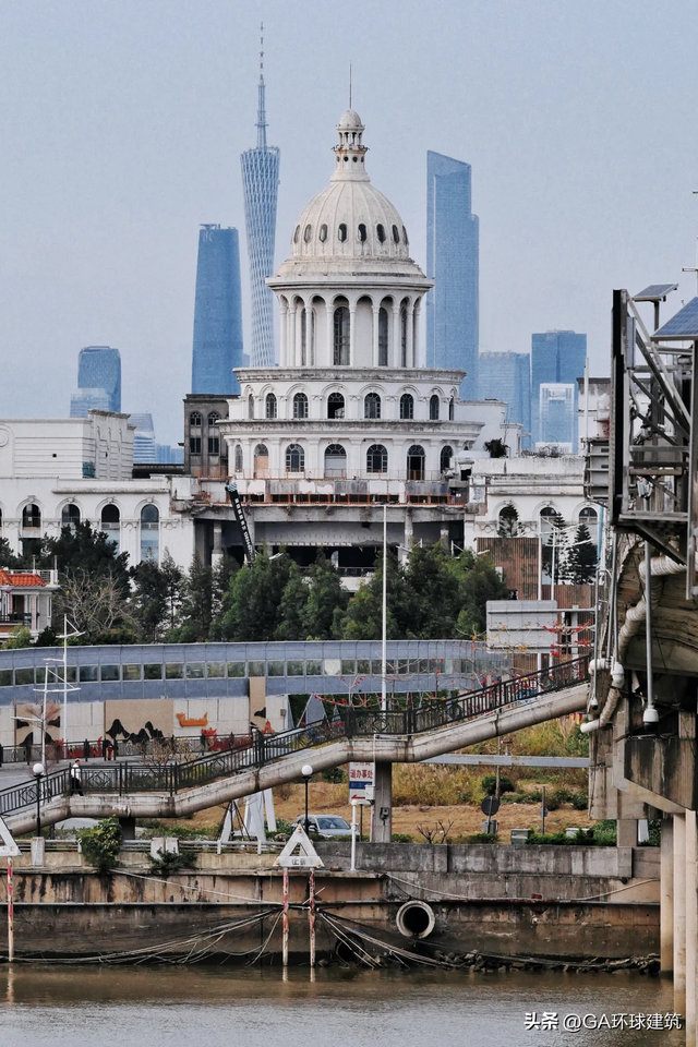 别了，广东番禺“小白宫”！神似美国白宫的霸气酒店，要拆了