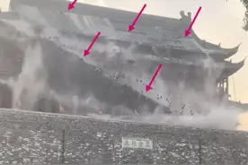 凤阳鼓楼瓦片脱落，340万元水泥为何赶不上600年前朱元璋糯米筑墙图片