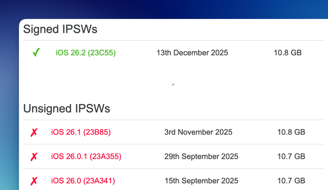 iOS 26.1验证已关闭！苹果将暂时停更iOS 26.3测试版 第3张
