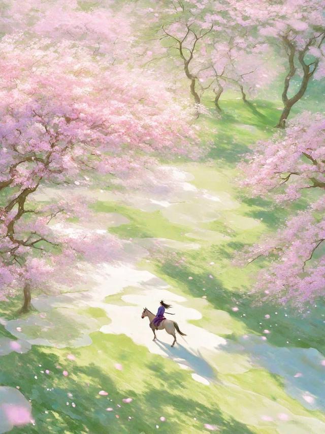 花开花落不长久，落红满地归寂中。29句惊艳绝美诗句，温柔了岁月