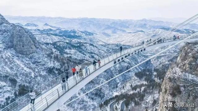 小雪丨崖壁冰瀑、高空雪景……潭溪山壮美冬景进入倒计时→