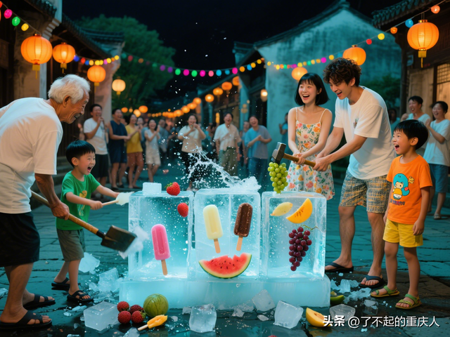 重庆人夏夜去哪儿？磁器口千灯醉巷里，藏着 N 种清凉耍事！