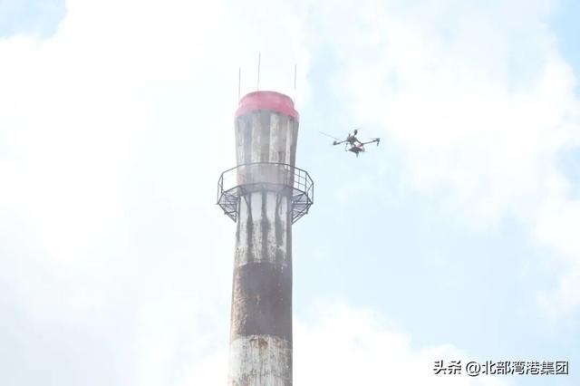 在北部湾港集团无人机竟然可以……