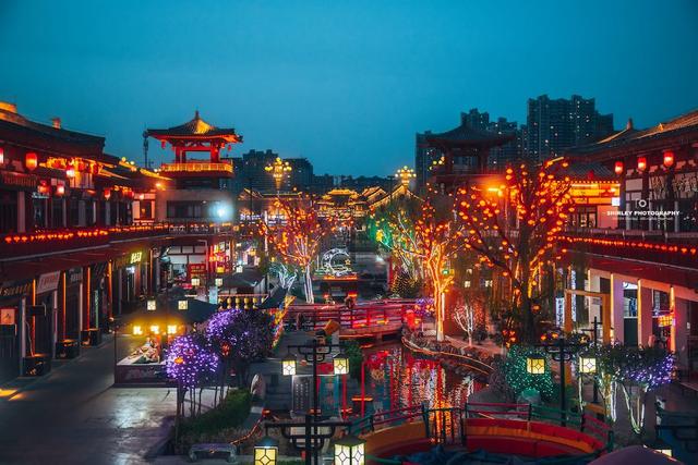 县级市居然有这样的夜景！河北花22.5亿打造的古城，夜晚惊艳众人