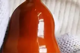 1990年代的包浆玉化葫芦，已经冰透，美妙堪比翡翠图片