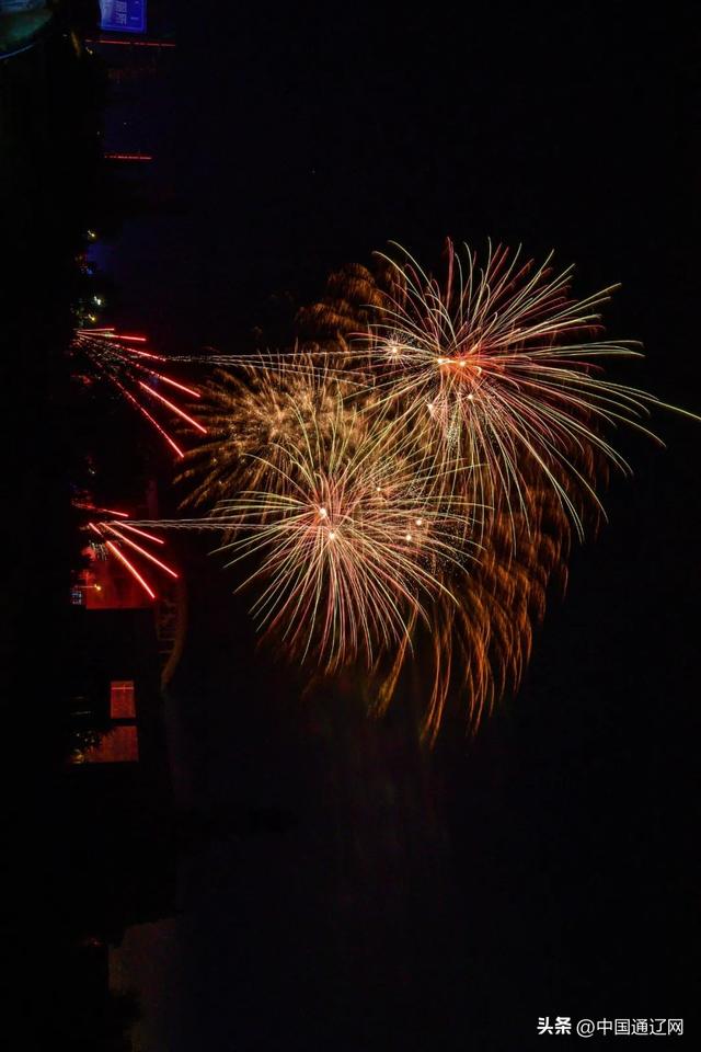 🧡 昨晚的通辽夜空，好闪耀！🧡