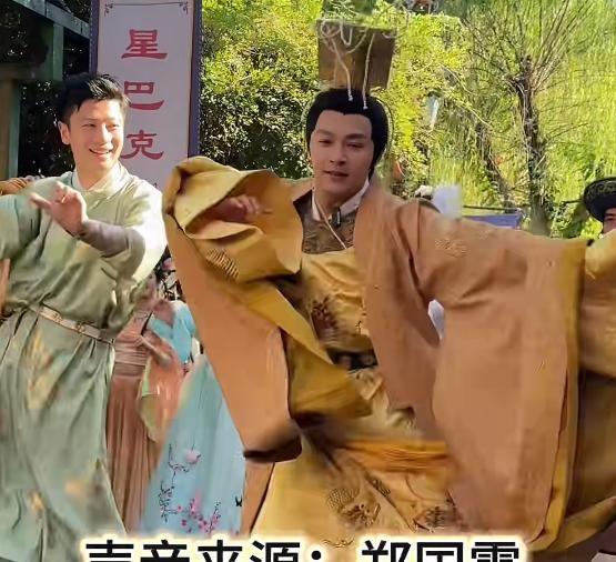 多位明星在景区打工：林俊贤成酒糟鼻老汉，翁虹胖了，他状态真好