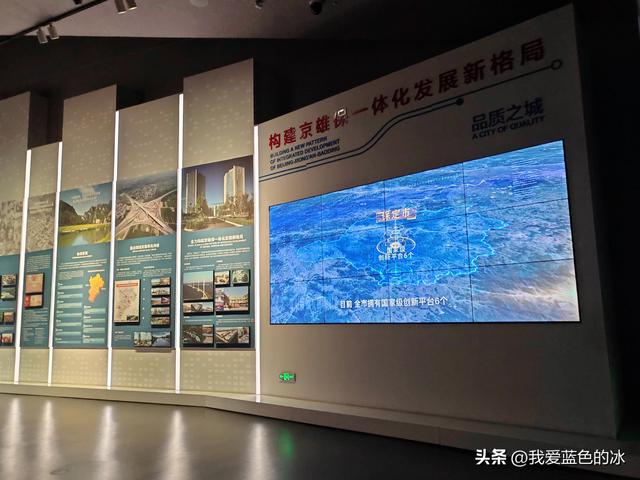 参观保定市博物馆，看到这个展厅，就觉得这个博物馆档次不够高