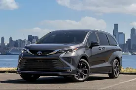 新车 | 配电动侧滑门/可选8座/混动四驱MPV 2025款美版丰田赛那官图图片