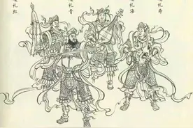 百姓喜欢的神，庙中有供奉的地，他们本领高强，据说还是亲弟兄图片