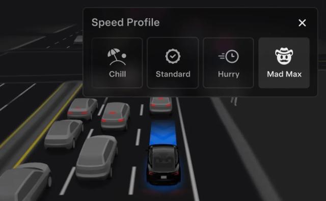 特斯拉推送FSD v14.1.2,推出疯狂麦克斯、树懒等新驾驶模式