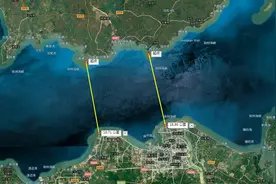 港珠澳大桥有55km，琼州海峡仅19.4km宽，为何不建跨海大桥？图片