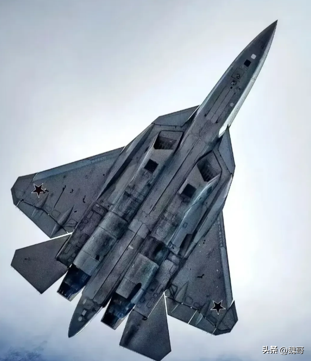 藏了15年的秘密，俄罗斯苏-57弹舱首次公开，和中美设计完全不同