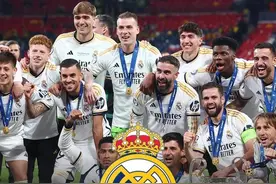 无人领奖，官方：皇马当选2024年金球奖最佳男足俱乐部图片