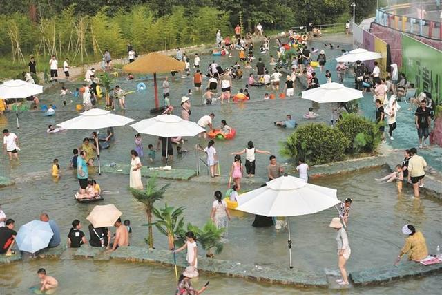 潍坊青州：野趣戏水 乐享清凉