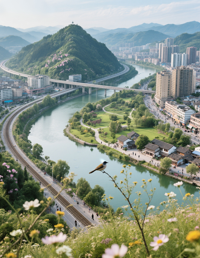 通达之川 最美达川 宜居达川