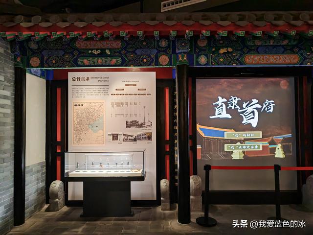 参观保定市博物馆，看到这个展厅，就觉得这个博物馆档次不够高