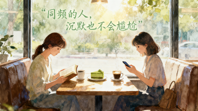 人这一生都在找一个“同频”的人：话能说透，静不尴尬，吵不翻脸