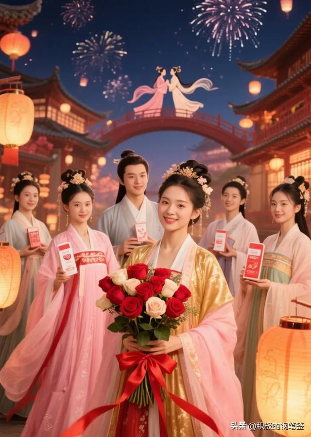 中国传统节七夕很快就要来临，能否掏空现代小年轻的钱包