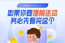 如果你要提前还贷，务必先看完这个！图片