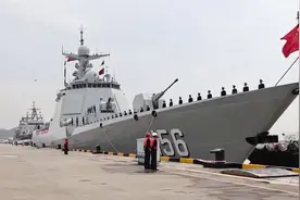 以军即将进攻加沙,六艘中国海军舰艇游弋中东,美媒紧张得有点多余图片