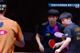 王楚钦/孙颖莎3-1战胜松岛辉空/张本美和，“莎头”组合晋级世乒赛混双四强图片