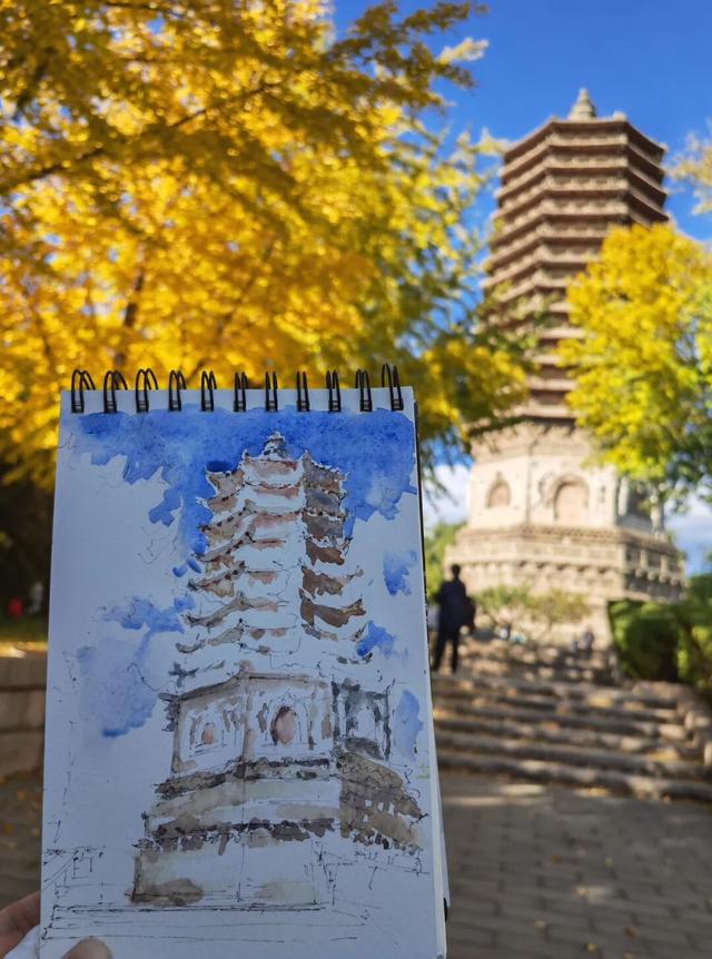 写生日记——251101 北京·玲珑公园