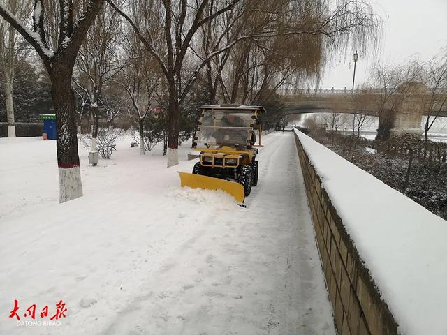 雪落平城!一场“认真的初雪”,给大同裹上冬日白纱~
