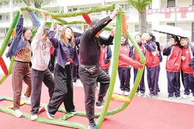 南庄路学校教职工运动会妙趣横生图片