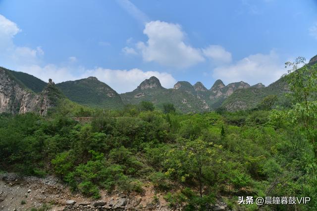 太行山平顺县的天路