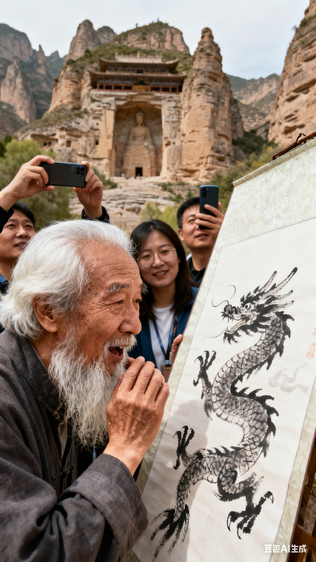 无双道龙赵小荣游记《 一笔祥龙行天下 》（八十一）炳灵寺