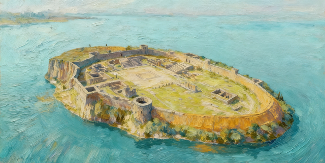 青海湖的中心：海心山