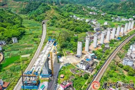 广西这几条新建铁路建设“加速跑”图片