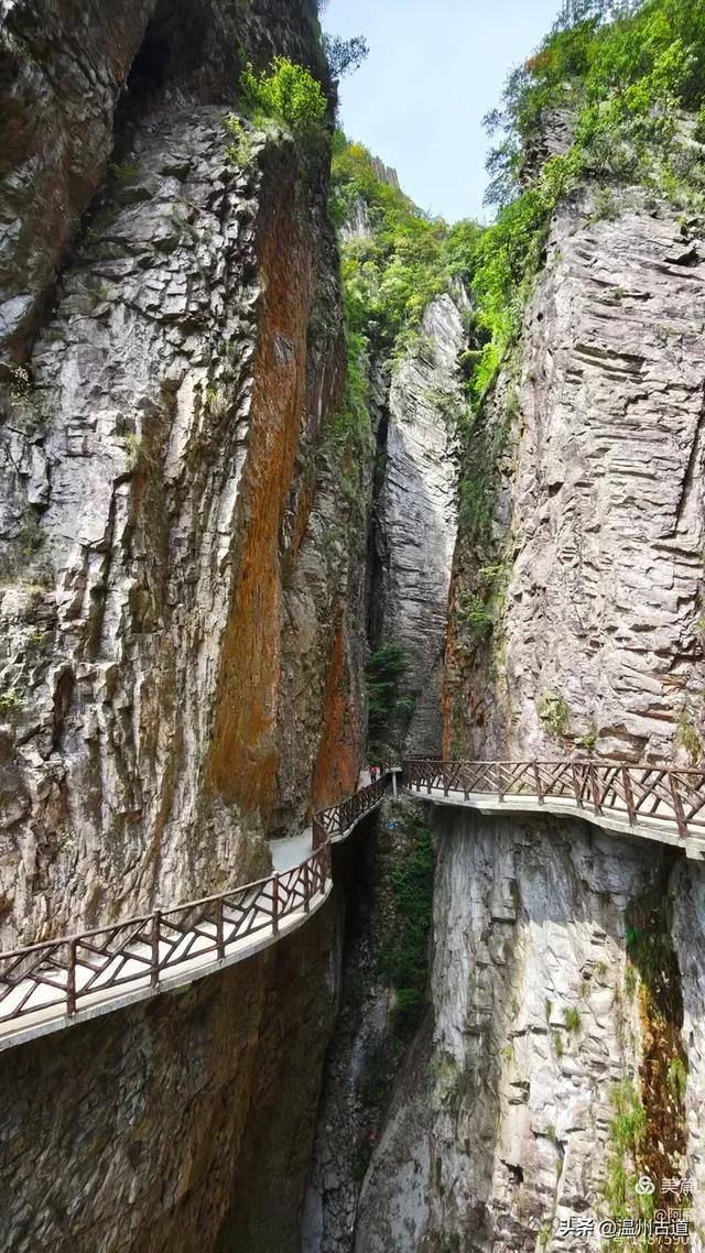 雁荡山百岗尖显胜门穿越,这条风光绝美的经典徒步线路你可去过