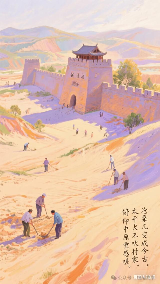 明代延津十六景之AI复原图
