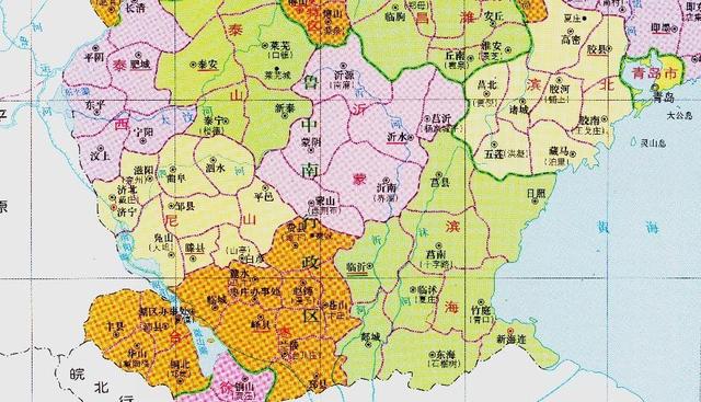 江苏与山东的辖区调整，江苏省的8个县，为何划入了山东省？